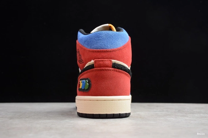 Bmlin the SE CU2805-100 Air Fearless 1 Mid Blue Great Jordan 0818